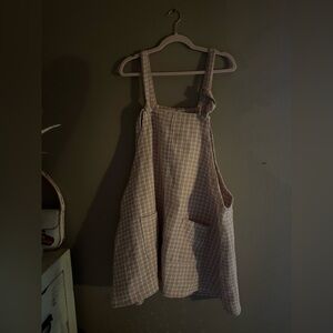 ARULA Tweed Pink and White Skirttail